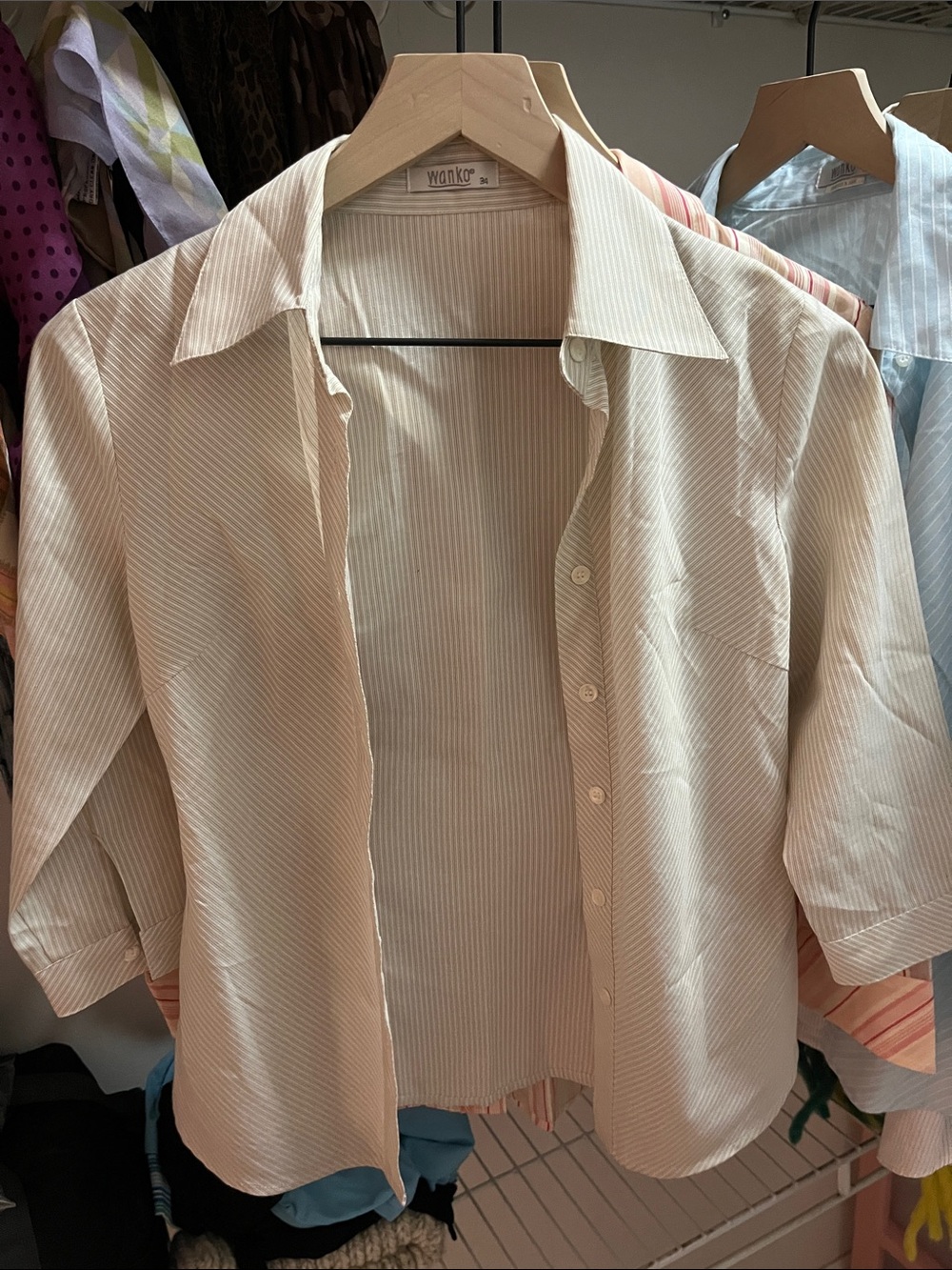 Striped button ups